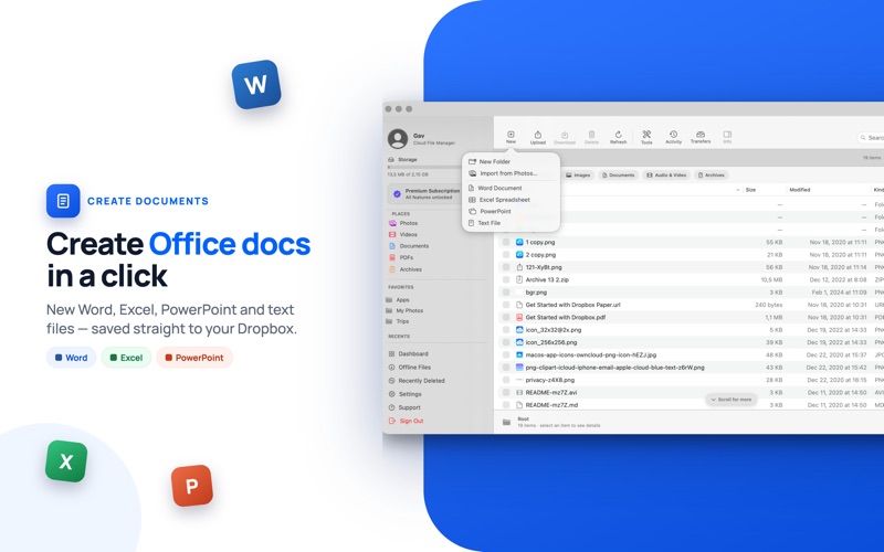 Screenshot #2 pour Easy Access App for Dropbox