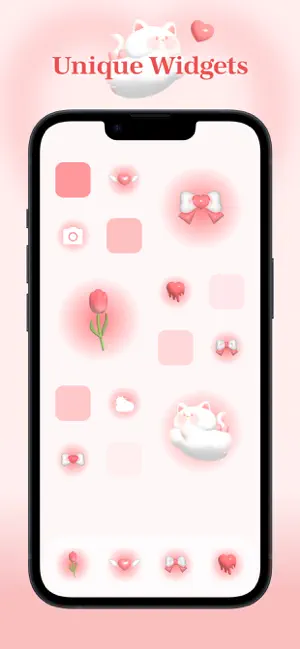 Photo Widget : Simple Icons iPhone screenshot 4