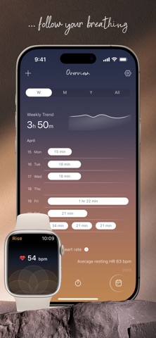Rise: Meditation Timer Screenshot 3 of 10