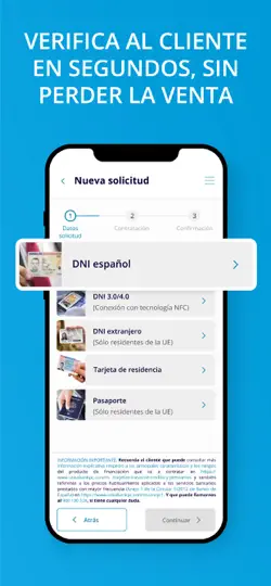 Captura de pantalla de App Captación CaixaBank PC en iPhone 4
