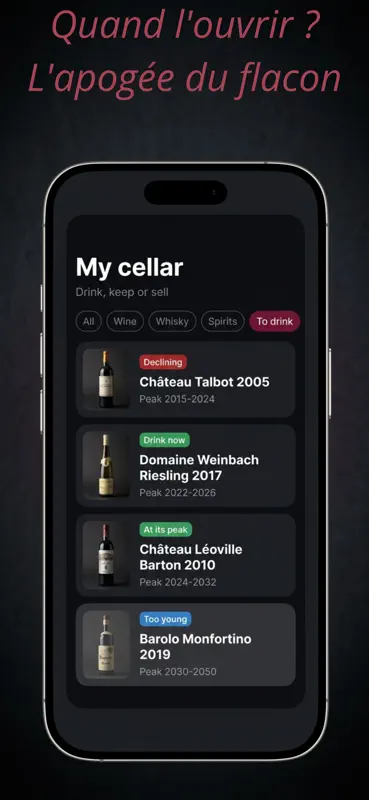 Cave & Chai: Vin et Whisky screenshot 4 of 7