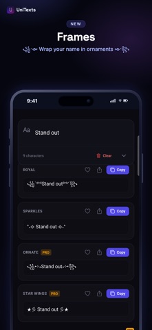 UniTexts Screenshot 5 of 5