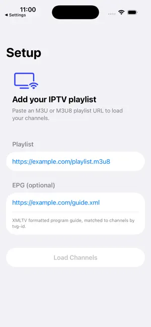 Suriya IPTV Player screenshot 2
