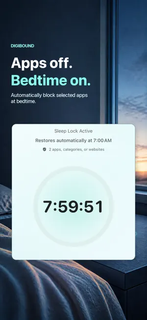 DigiBound: Screen Time Blocker screenshot 1