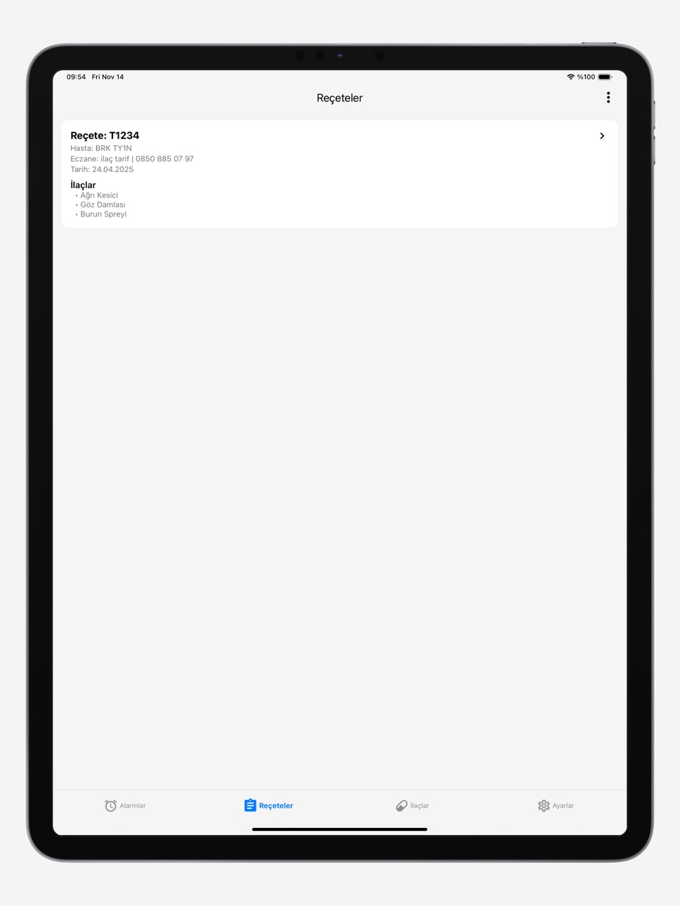 iPad screenshot