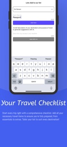 TravelPrep screenshot #2 for iPhone