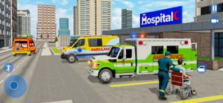 Ambulance Rescue Driving 3D iPhone screenshot