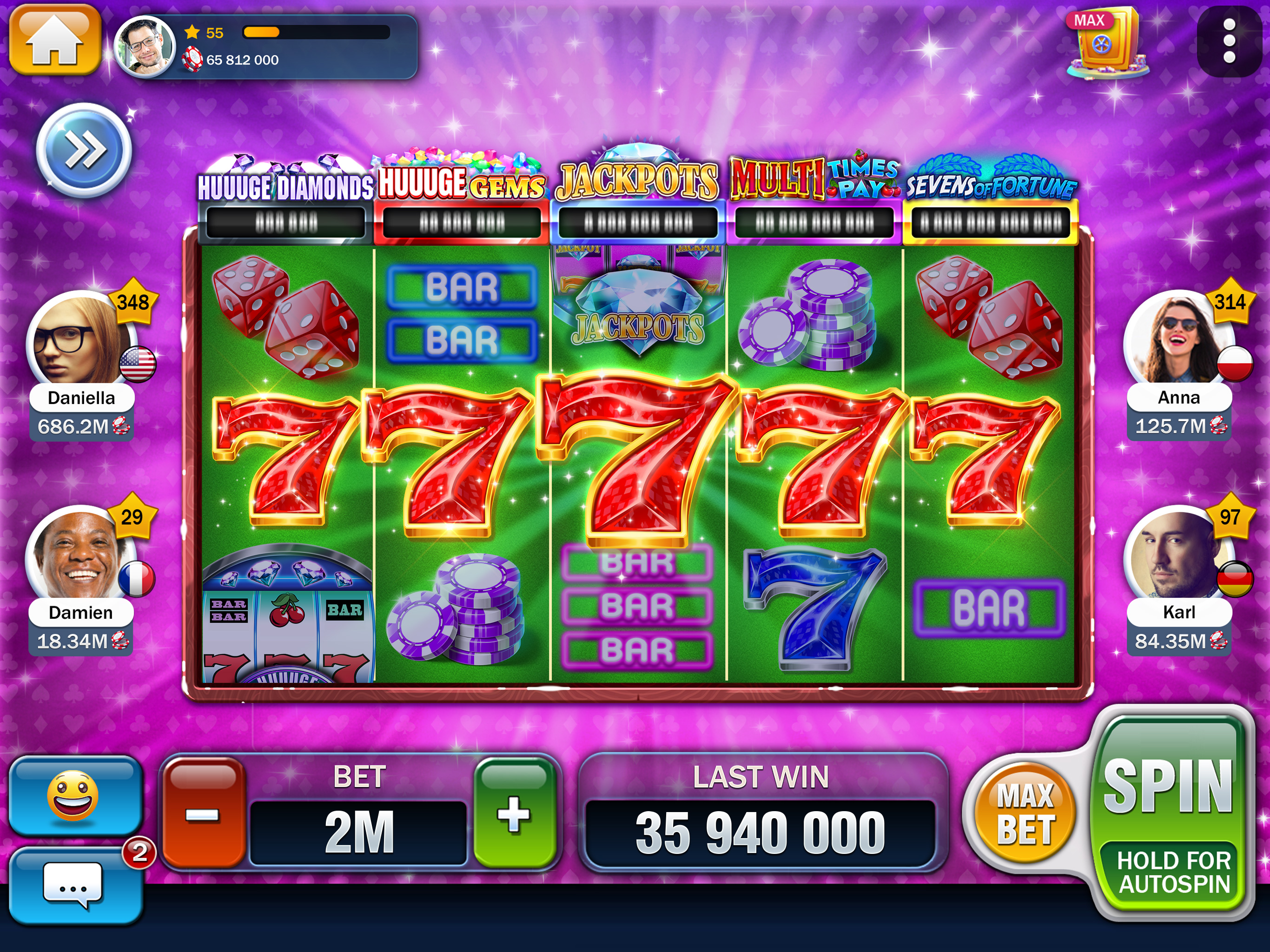 Billionaire Casino Slots 777 screenshot 11