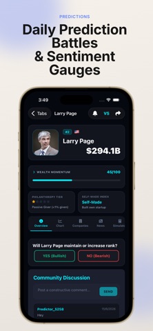 Billionaire Tracker: Net Worth Screenshot 3 of 6