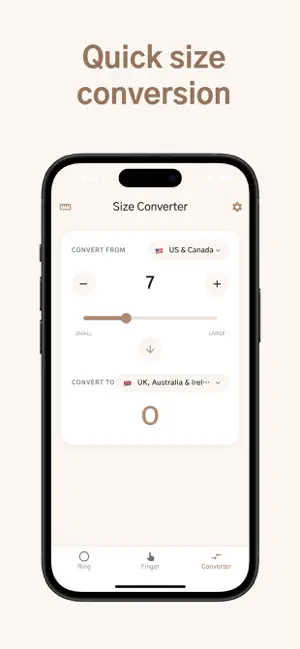 Ring Sizer : Ring size measure screenshot 3
