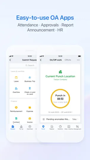 Скриншот WeCom-Work Communication&Tools на iPhone 5