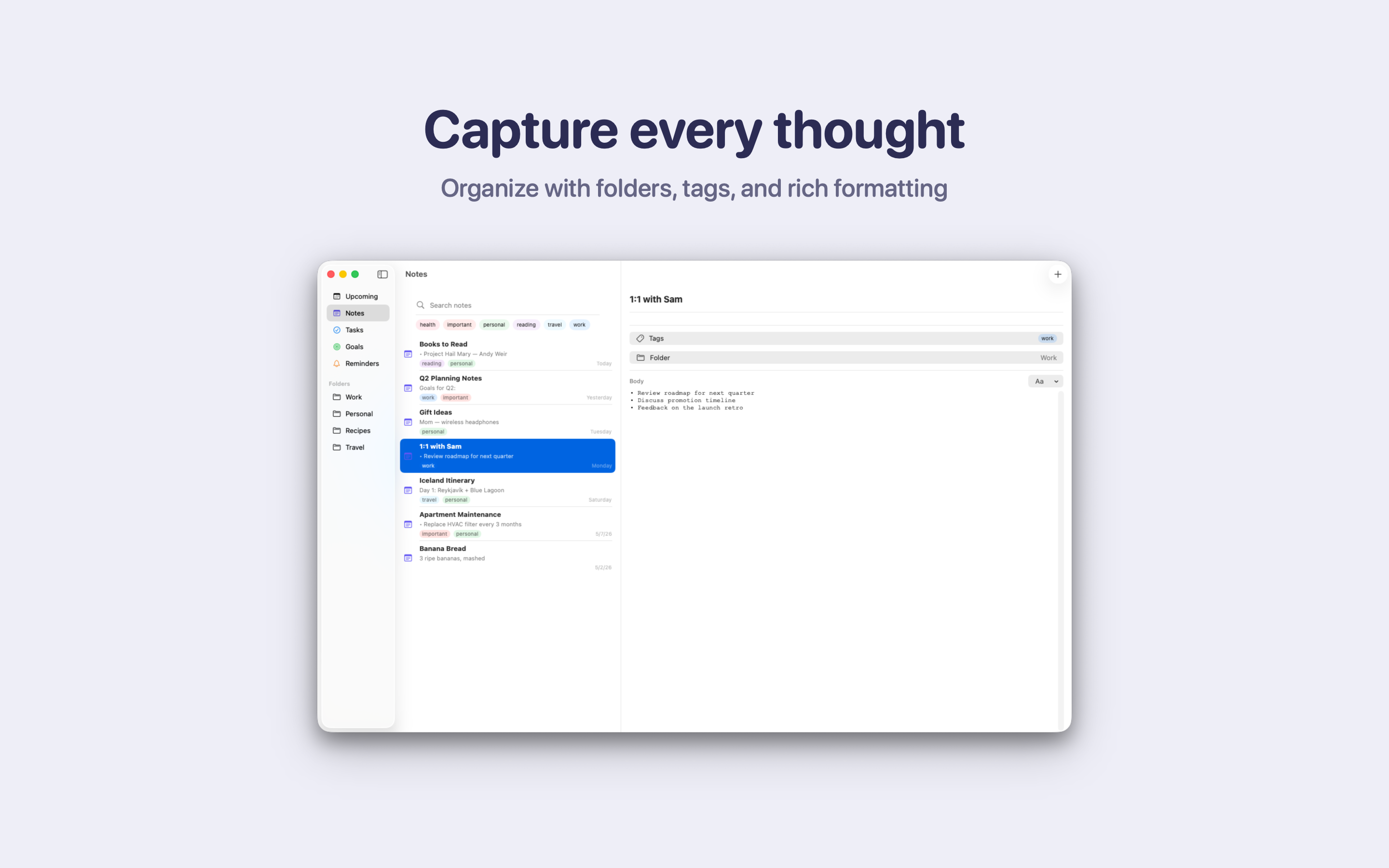 NoteThing Planner