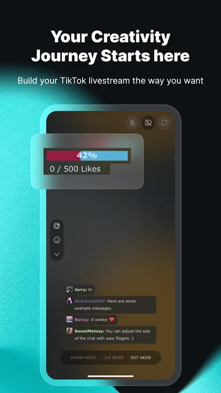 TikFinity Mobile - Alerts&TTS screenshot 1 of 3