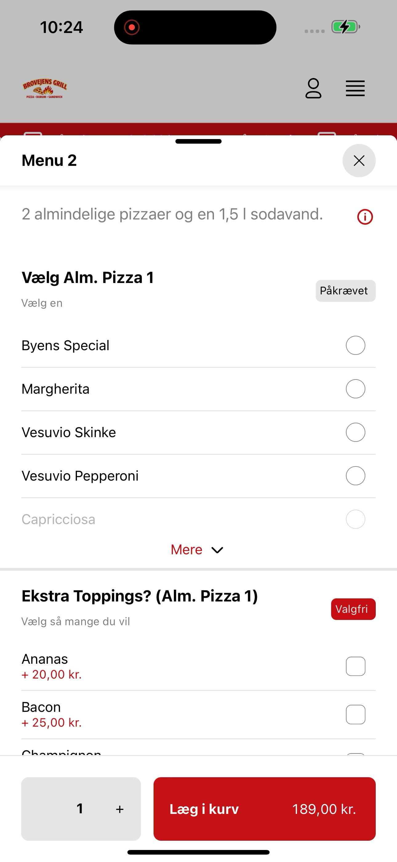 Brovejens Grill screenshot 4