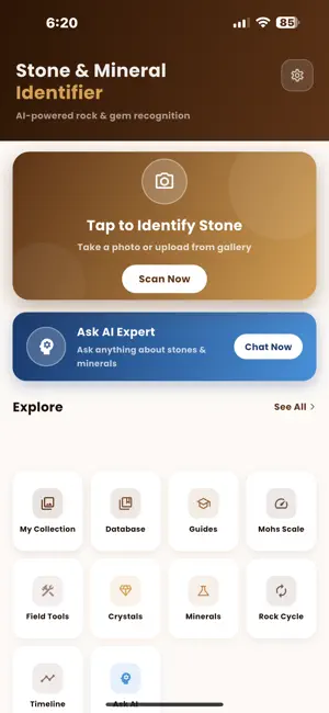 Rock & Stone Identifier - AI screenshot 1