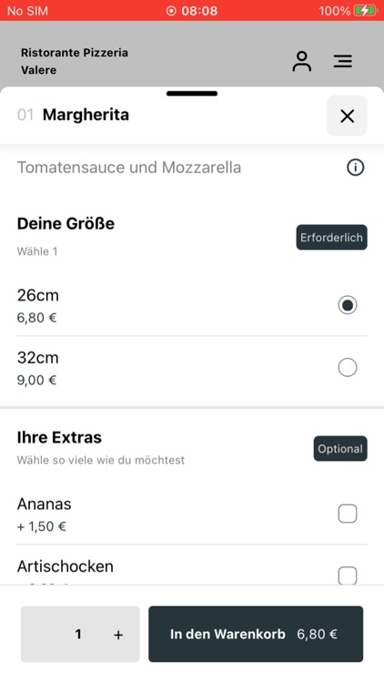 Ristorante Pizzeria Valere screenshot-3