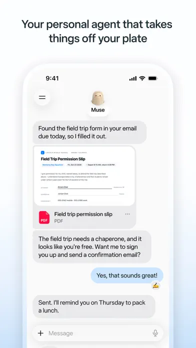 App Store-Screenshot 1 von Muse from Meta