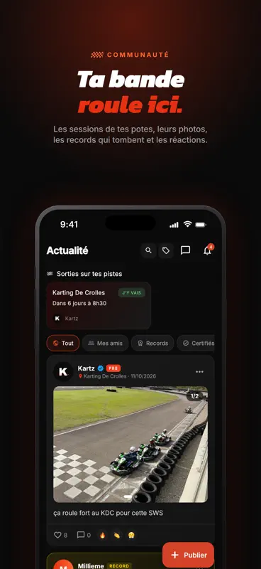Kartz : ton chrono de karting screenshot 5 of 6