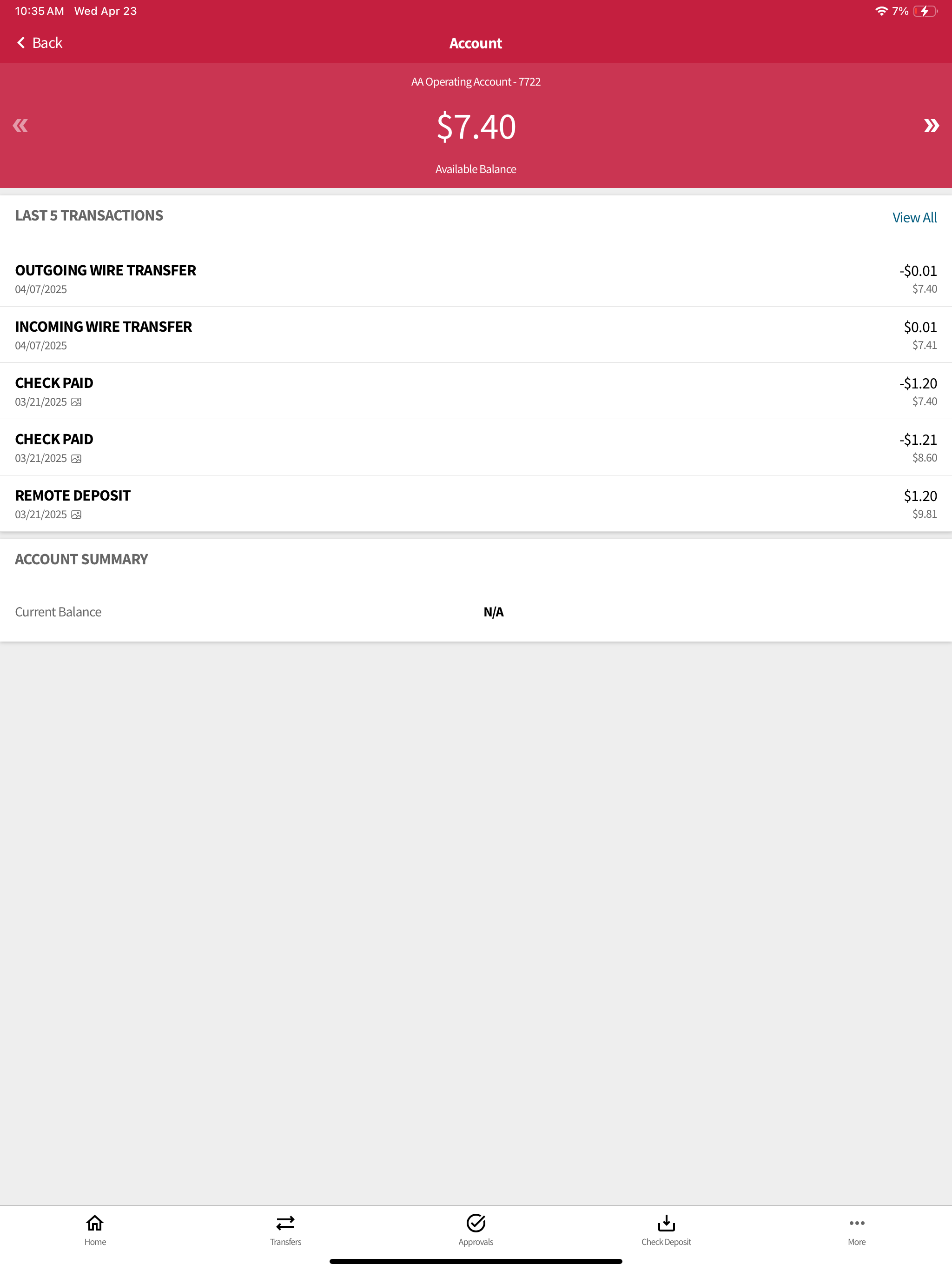 CIBC US BNB Mobile screenshot 7