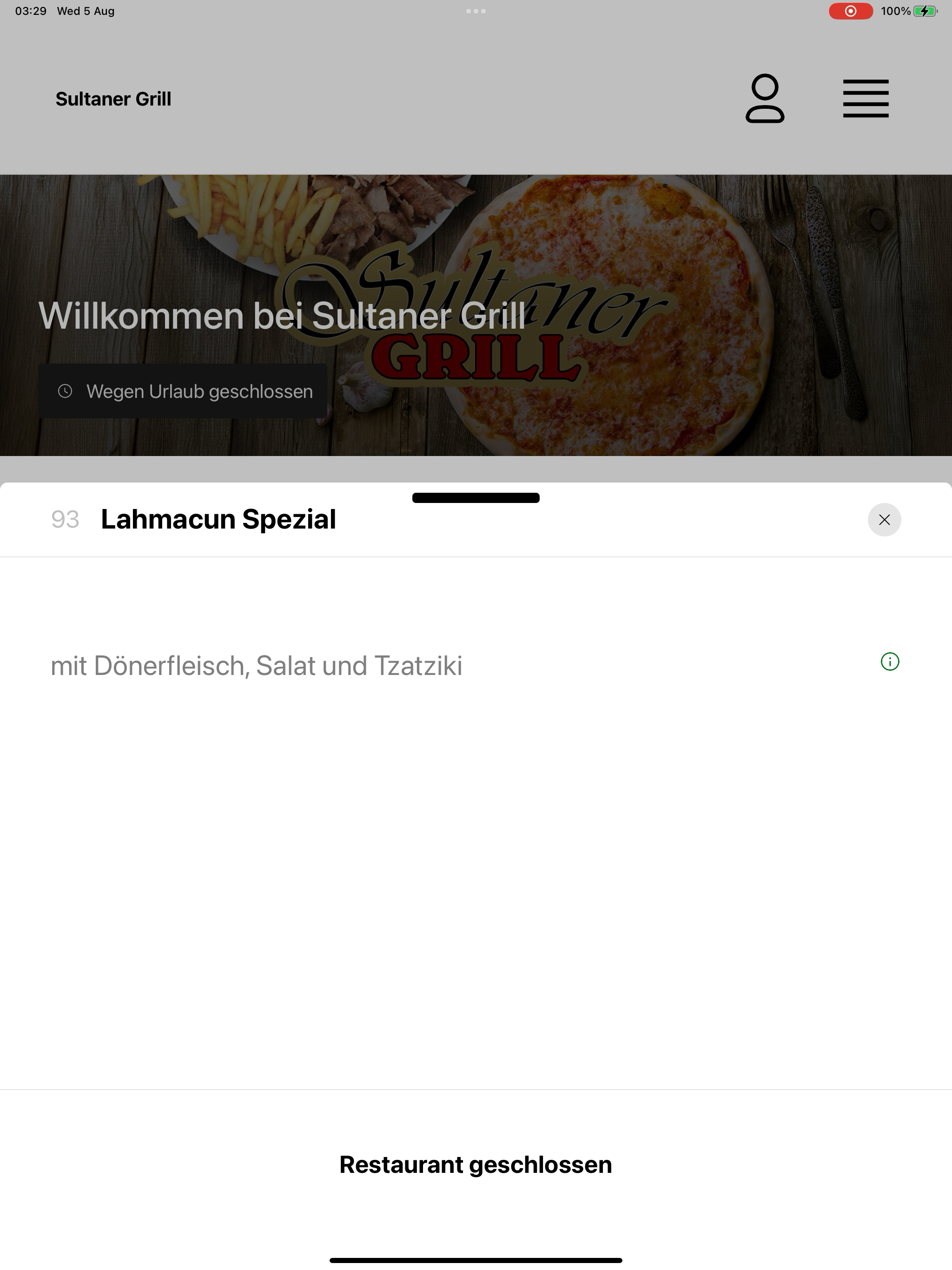 Sultaner Grill screenshot 15