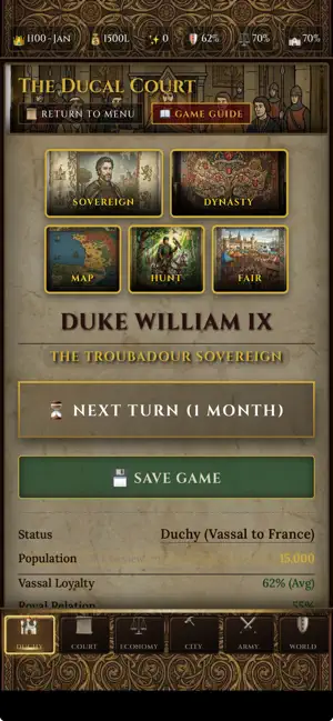 Grand Duke: Medieval screenshot 1