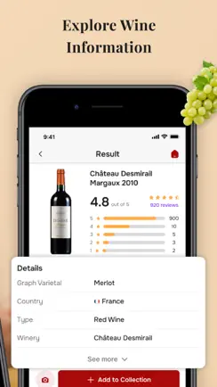 Wine Identifier Wine Scanner iPhone image 2