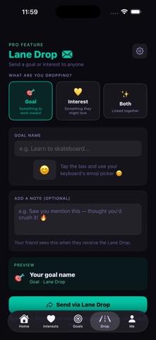 MyLane: Your wins.  Your lane. iPhone screenshot