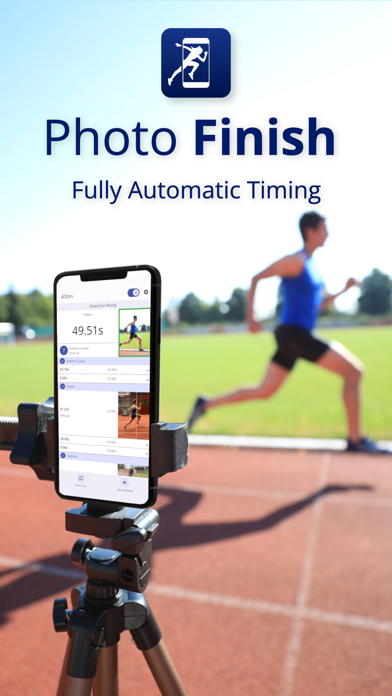 Photo Finish: Automatic Timing Screenshot