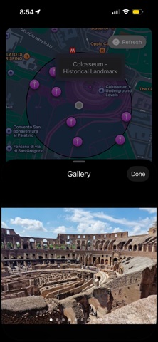 InfoAtPlace screenshot