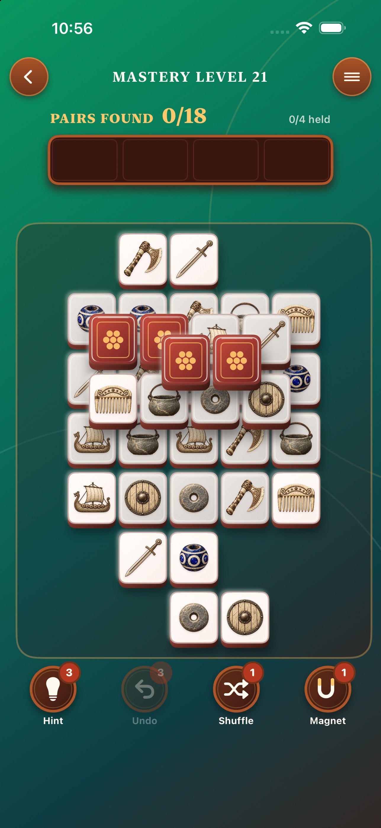 Screenshot 1 of Viking Finds - Mahjong