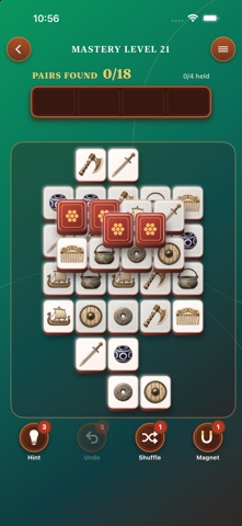 Viking Finds - Mahjong screenshot 1