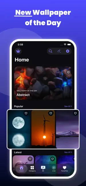 HD 4K Live Wallpapers screenshot 4