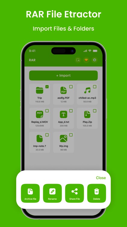 RAR - Zip & RAR File Extractor screenshot-3