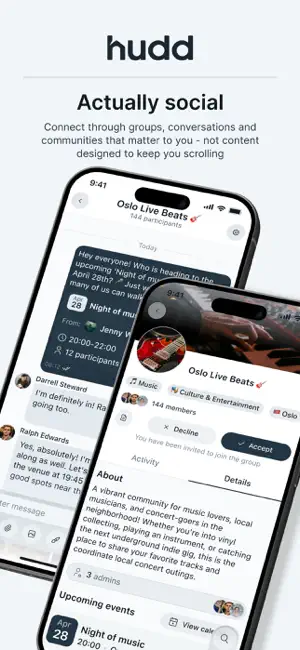 Hudd – Nordic social media screenshot 4