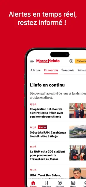Maroc-Hebdo screenshot 2