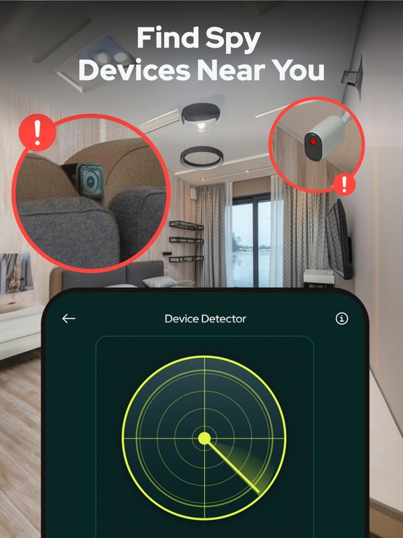 Screenshot #4 pour DontSpy: Détecteur Cam