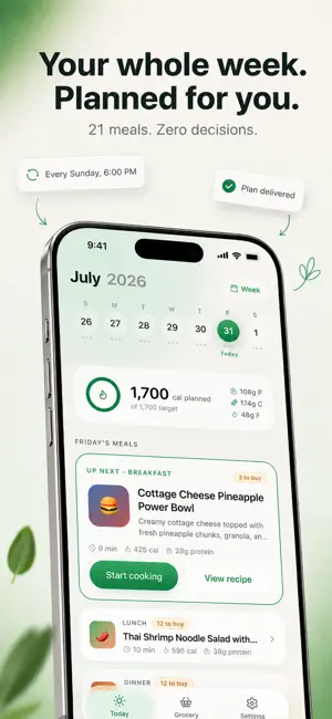 Nutrio: AI Meal Planner screenshot 1