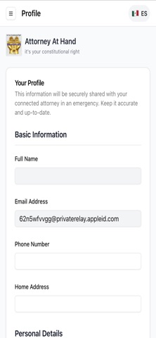 Attorney At Hand iPhone screenshot