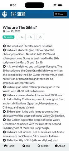 About The Sikhs screenshot