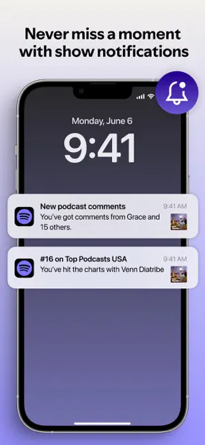 Spotify for Creators iPhone screenshot 4