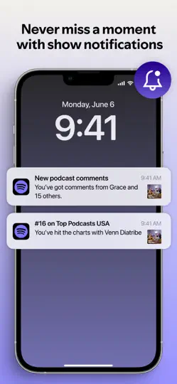 Spotify For Creators iPhone Ekran Görüntüsü 4