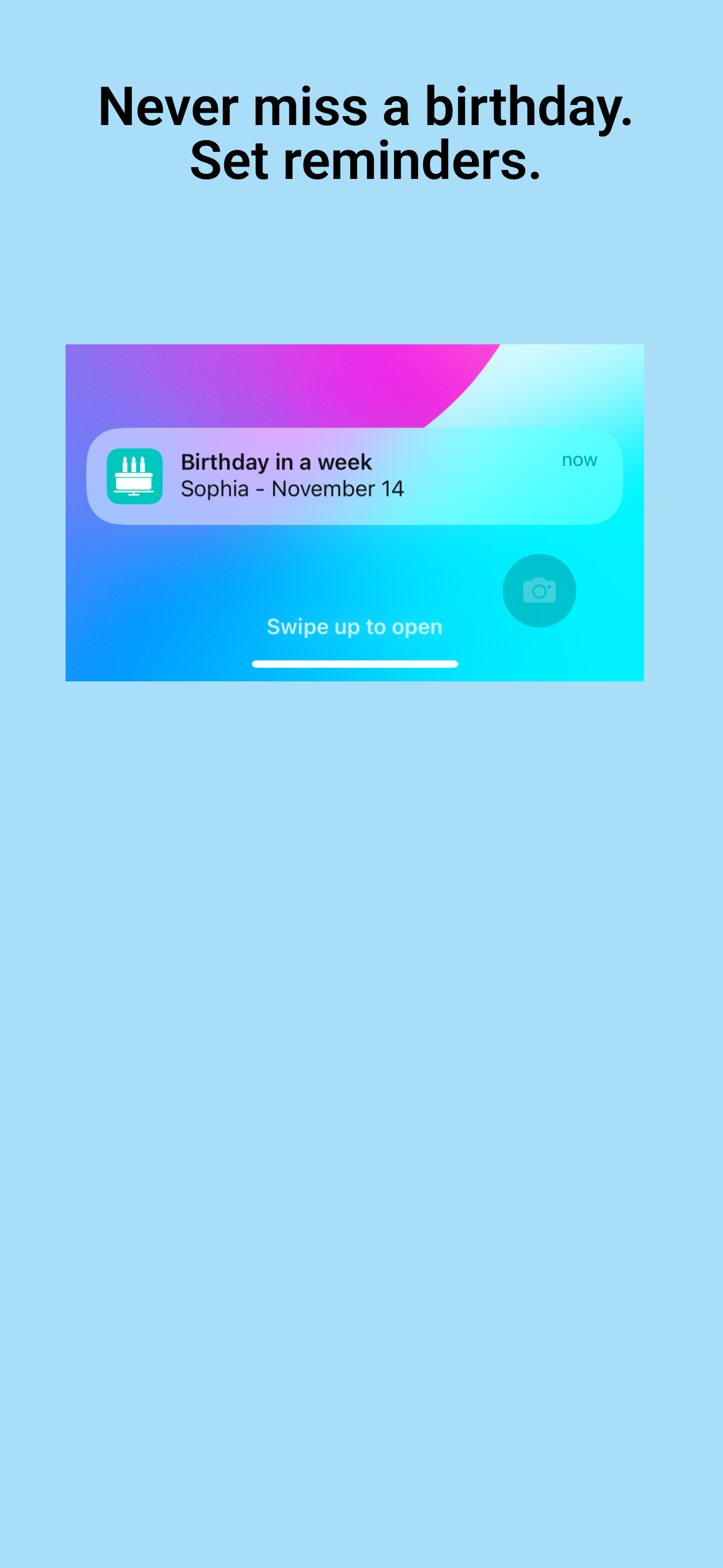 Birthday Reminders Tracker screenshot 4