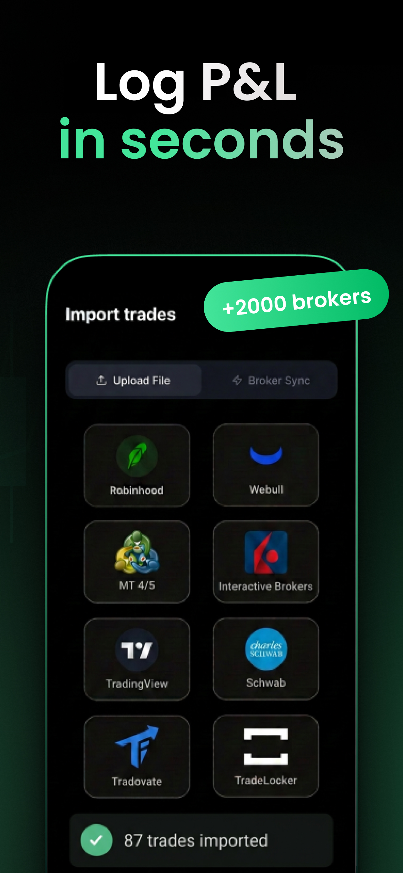 SuperTrader: Trading Journal screenshot 3