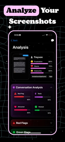 wdym - chat analyzer iPhone screenshot