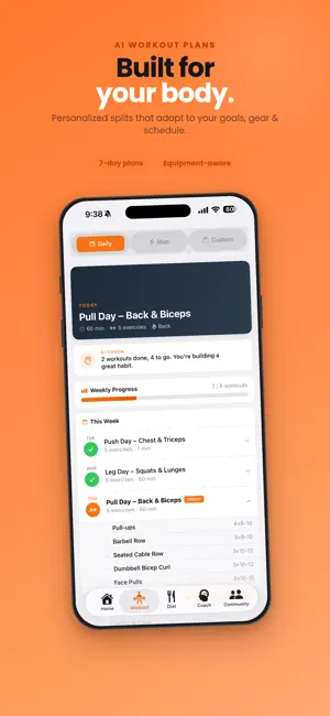 FitLifeAI: AI Coach & Macros screenshot 2