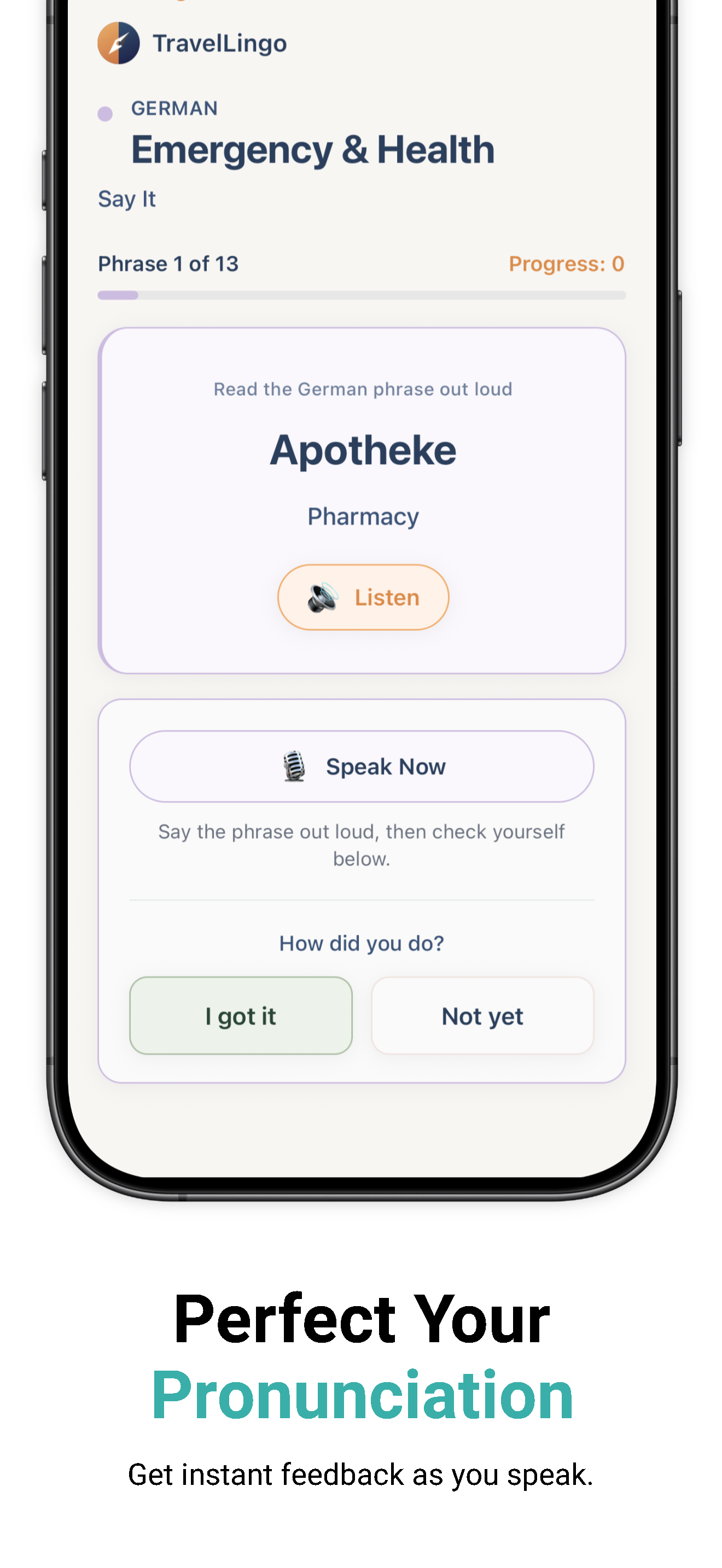 Travel Phrases: TravelLingo screenshot 4
