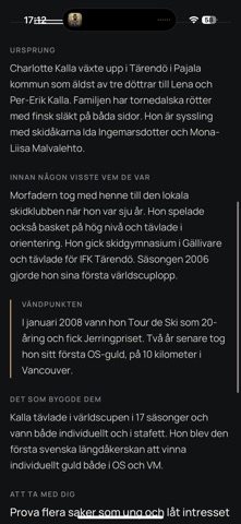 Svenska avtryck screenshot 3