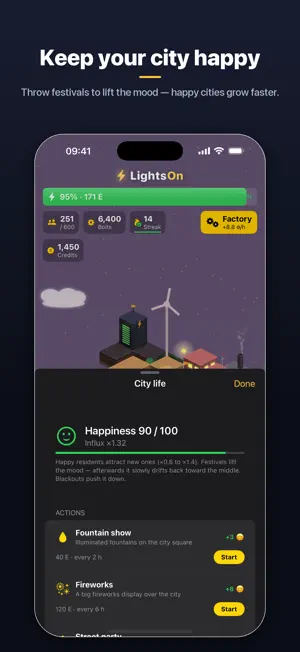 LightsOn: Move to Build a City screenshot 4