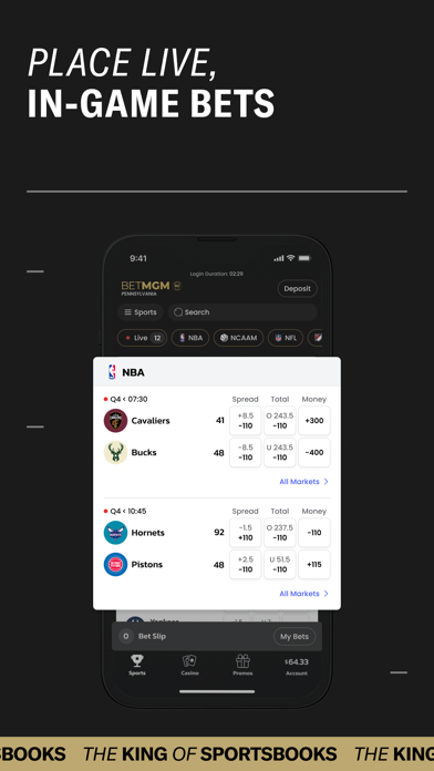 BetMGM - Online Sports Betting Screenshot