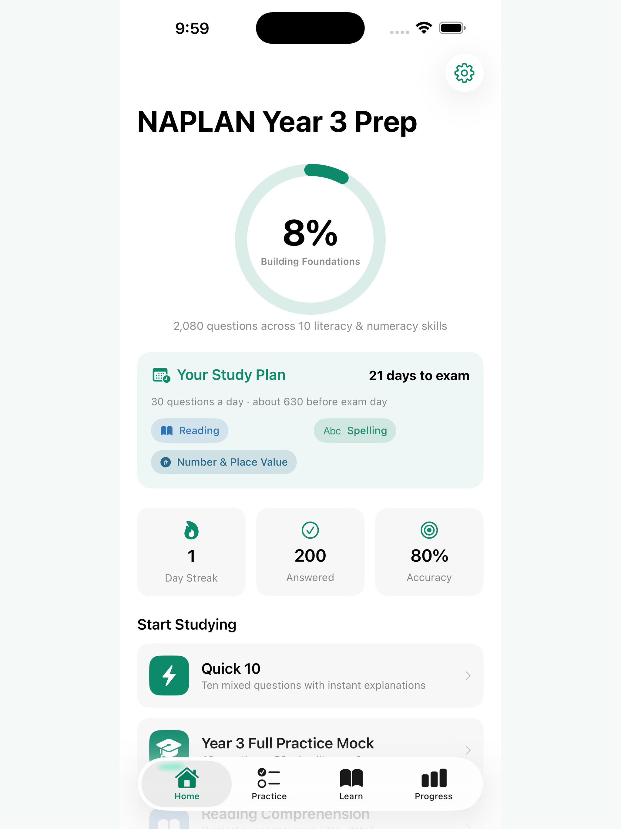 NAPLAN Year 3 Prep screenshot 5